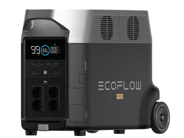La EcoFlow DELTA Pro alimentando un hogar o equipamiento de aventura, un paso hacia la autosuficiencia energética.