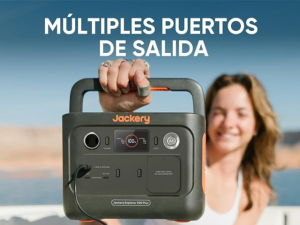 Libertad energética para tus escapadas con la Jackery Explorer 300 Plus.
